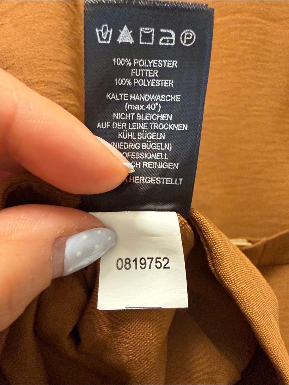90s style Rachel Zoe Brown Tailored Gold Button Front Vest Waistcoat Size 12 - Picture 7 of 7